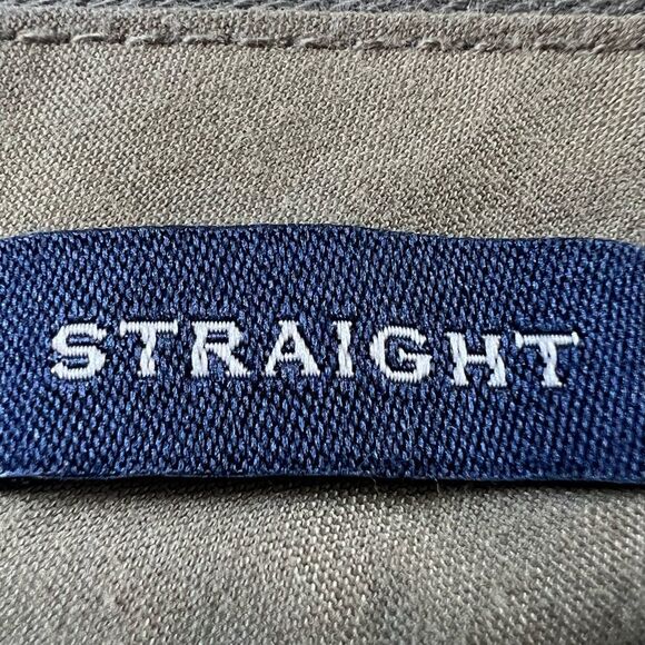 J. Crew Flex Straight Chino Tarnished Metal Men's Casual Office Pants SZ 34x32 - Picture 10 of 16